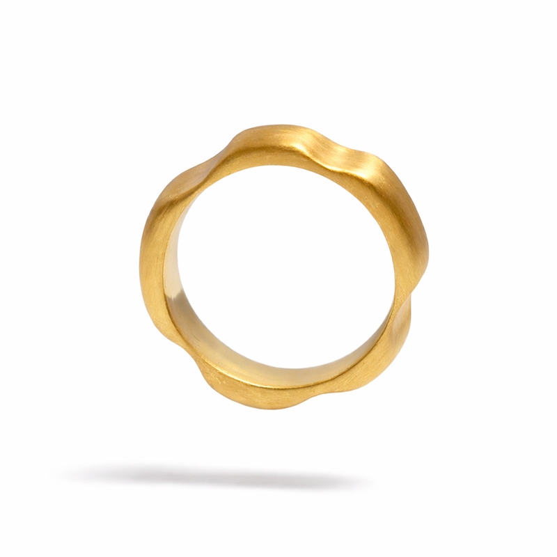 Contour Band Ring